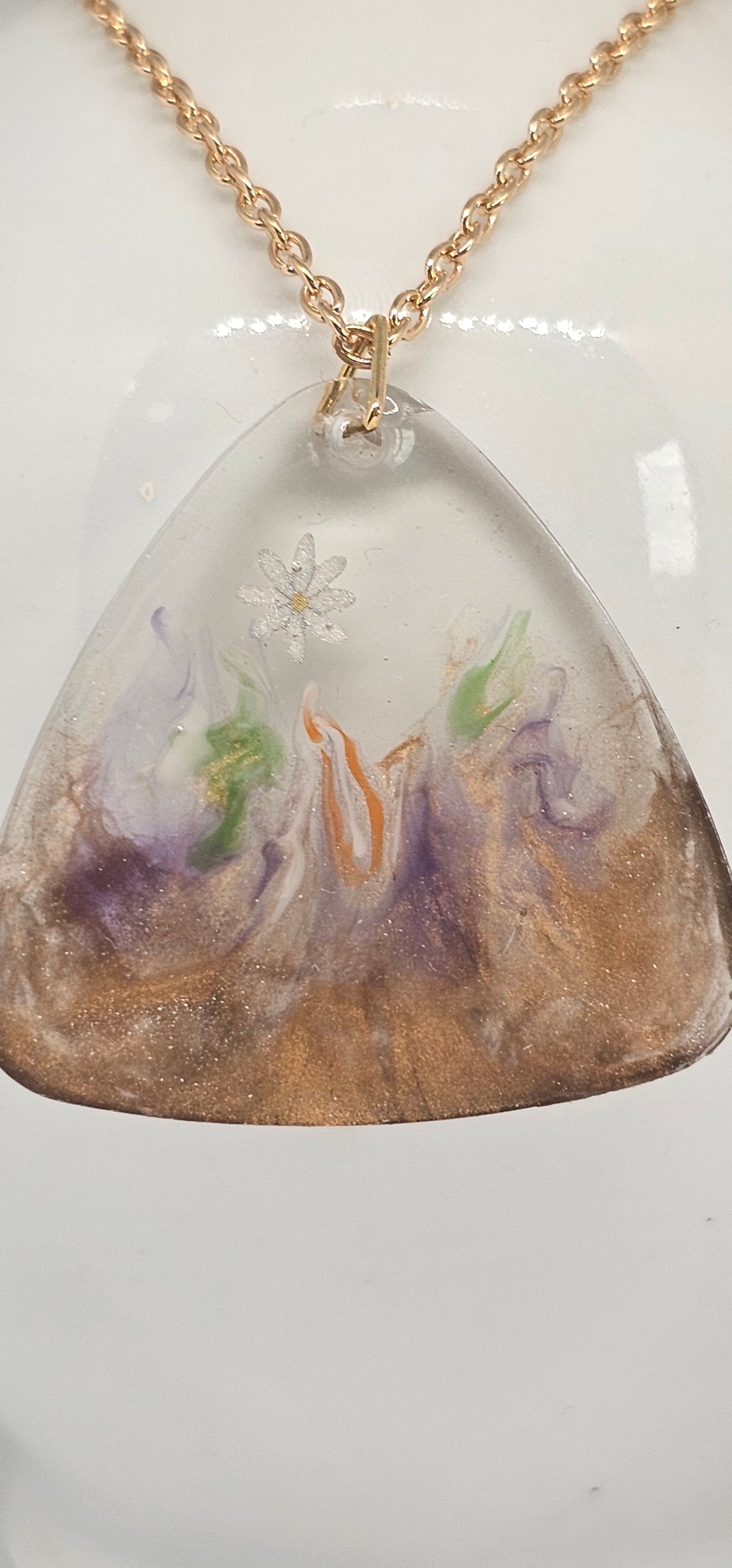 Earth Bloom Set – Earrings & Necklace | Gentle Collection image 3