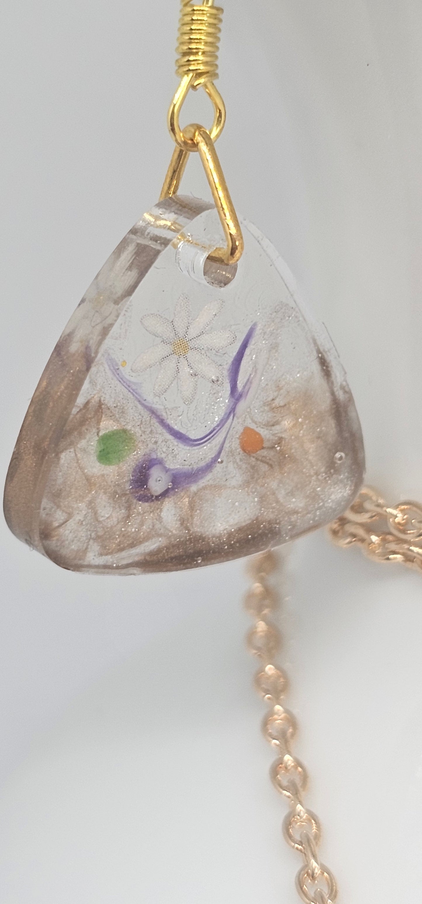Earth Bloom Set – Earrings & Necklace | Gentle Collection image 2