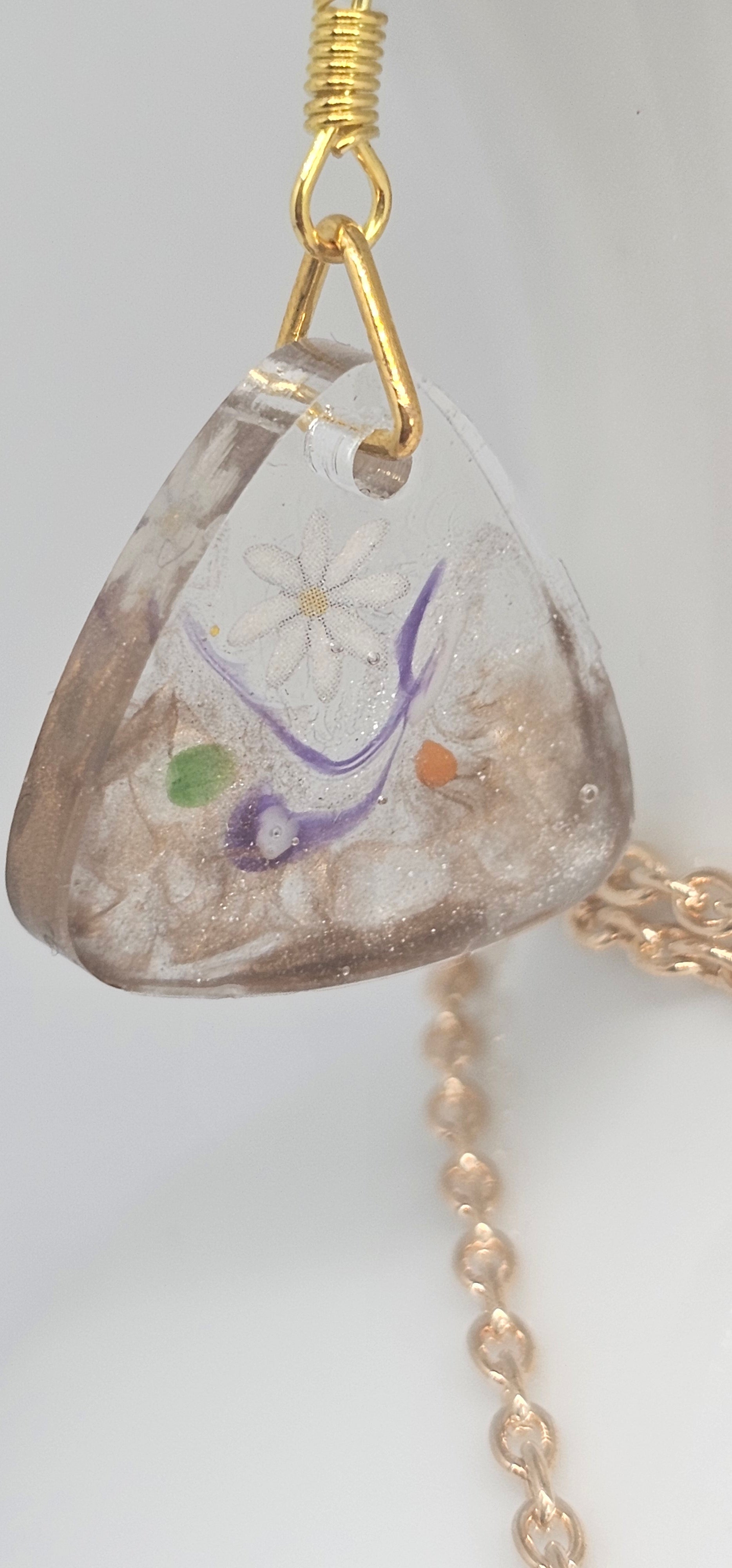 Earth Bloom Set – Earrings & Necklace | Gentle Collection image 2