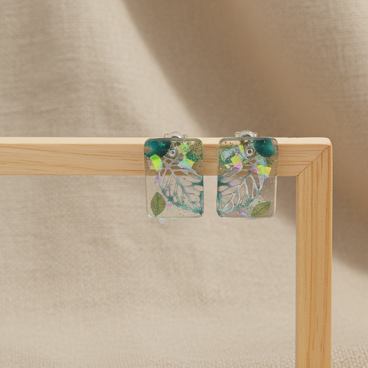 Botanic Glow Earrings – HandMade/Gentle Collection
