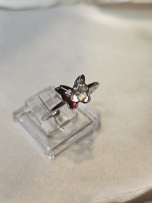 Butterfly Resin Ring – One Size Adjustable